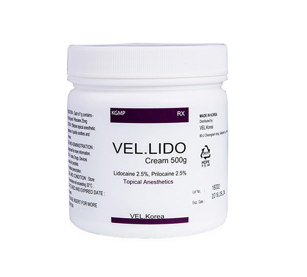 Numbing Cream VEL.LIDO 500g - Beauty Shop Direct