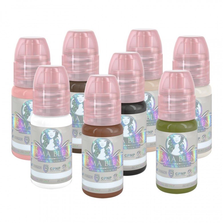 Perma Blend - Areola Kit - Complete Set of 8 x 30ml - Beauty Shop Direct