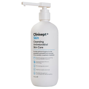 CLINISEPT+ SKIN PUMP BOTTLE, 490ML - Beauty Shop Direct