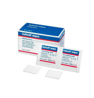 Cutisoft Wipes - Box of 100 Sachet Injection Swabs - Beauty Shop Direct